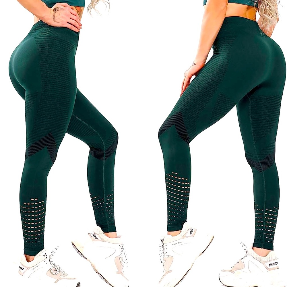 Seasum Tummy Control High Waisted Butt lifting Yoga Pants